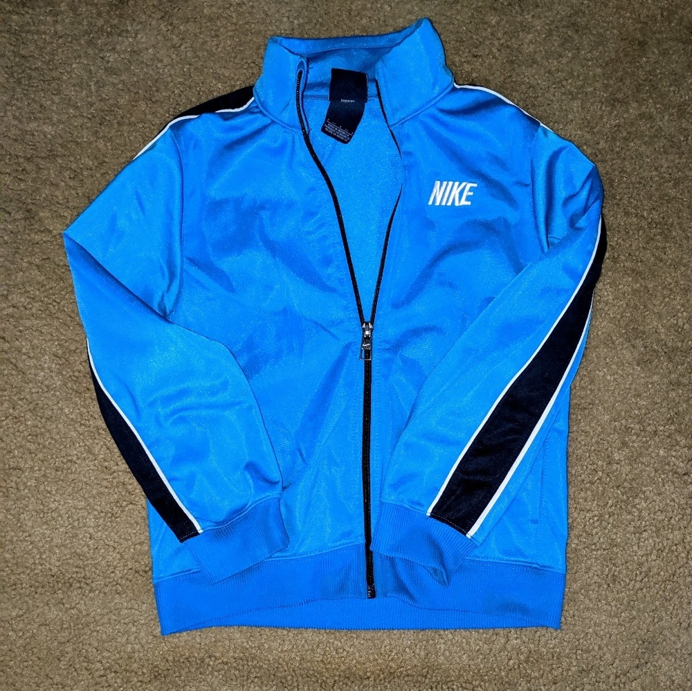 Nike dri fit full zip track jacket EUC